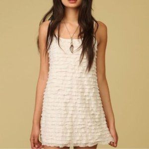 Free People shimmer mini dress XS/S